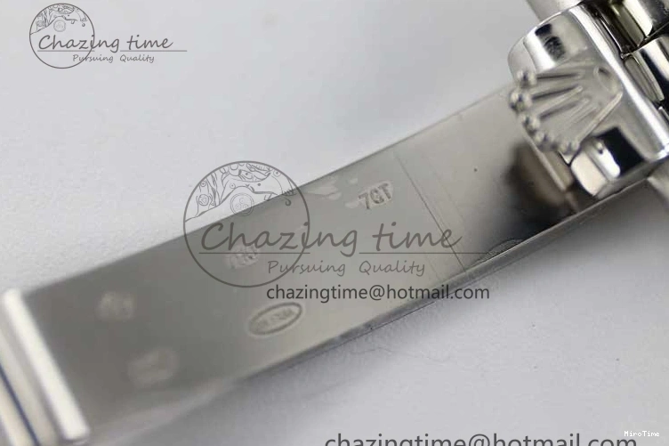 MiroTime 0329 Comfortable Day Date 40mm SS 904L Steel TWF 1:1 Best Edition Ice Blue Arabic Dial on SS Bracelet A 2357